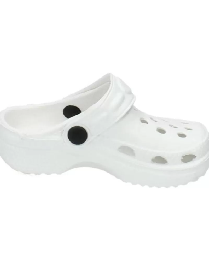 Woman ORSO SANDLES Woman Clogs Wa001 Blanco