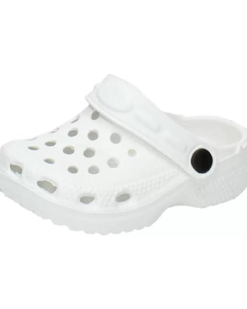 Woman ORSO SANDLES Woman Clogs Wa001 Blanco