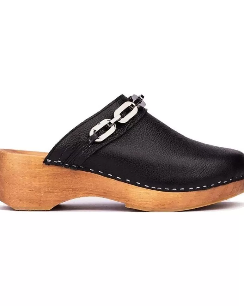 Woman PEDRO MIRALLES Woman Clogs Finisterre 17015 B Negro
