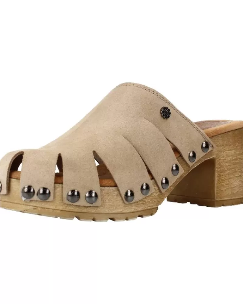 Woman PORRONET Woman Clogs 2880P Marron Claro