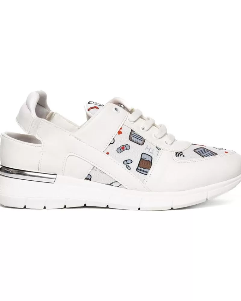 Woman ZUEKOOS Woman Clogs Sneaker Hospital Multicolor