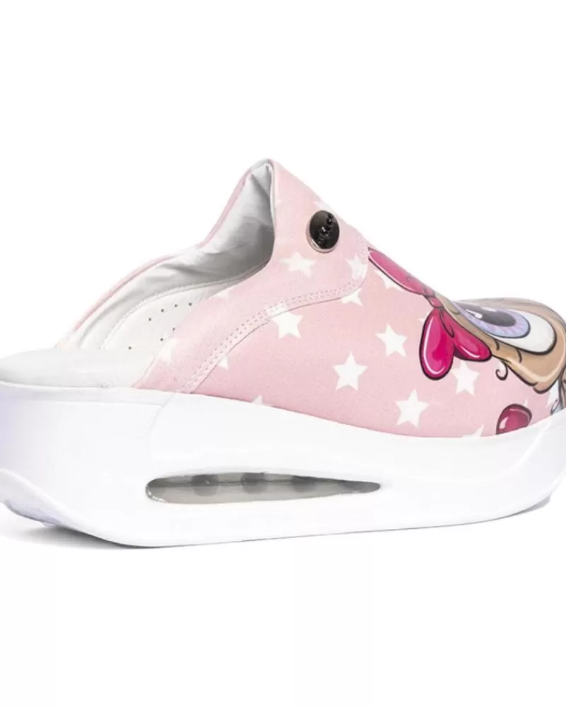 Woman ZUEKOOS Woman Clogs Zueco Buho Closed Airmax Multicolor