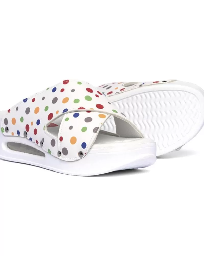 Woman ZUEKOOS Woman Clogs Zueco Confeti Closed Airmax Multicolor