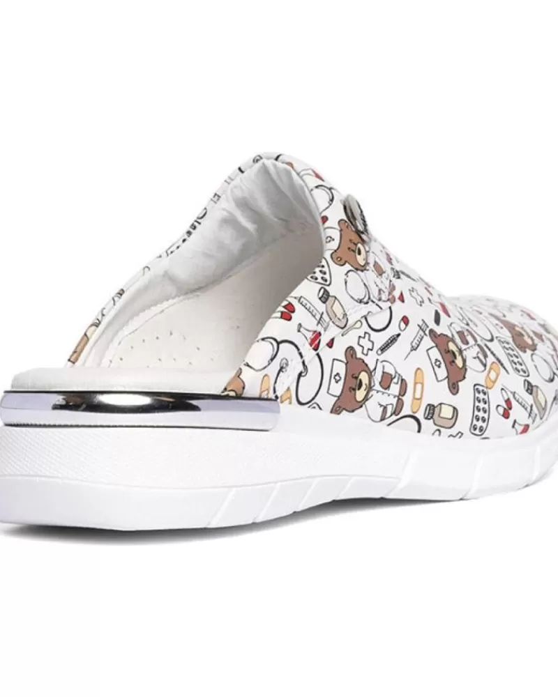 Woman ZUEKOOS Woman Clogs Zueco Osito Confort Flex Multicolor