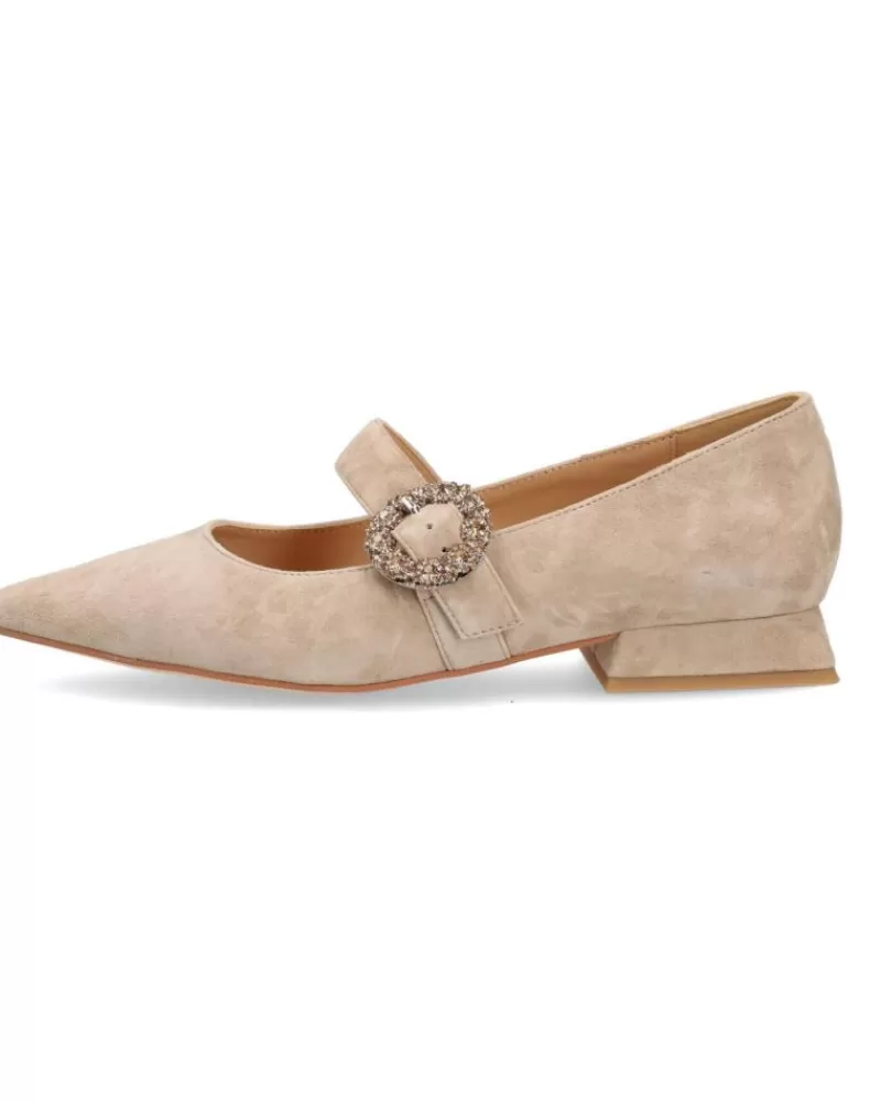 Woman ALMA EN PENA Woman Flat Shoes Bailarina Plana Vison
