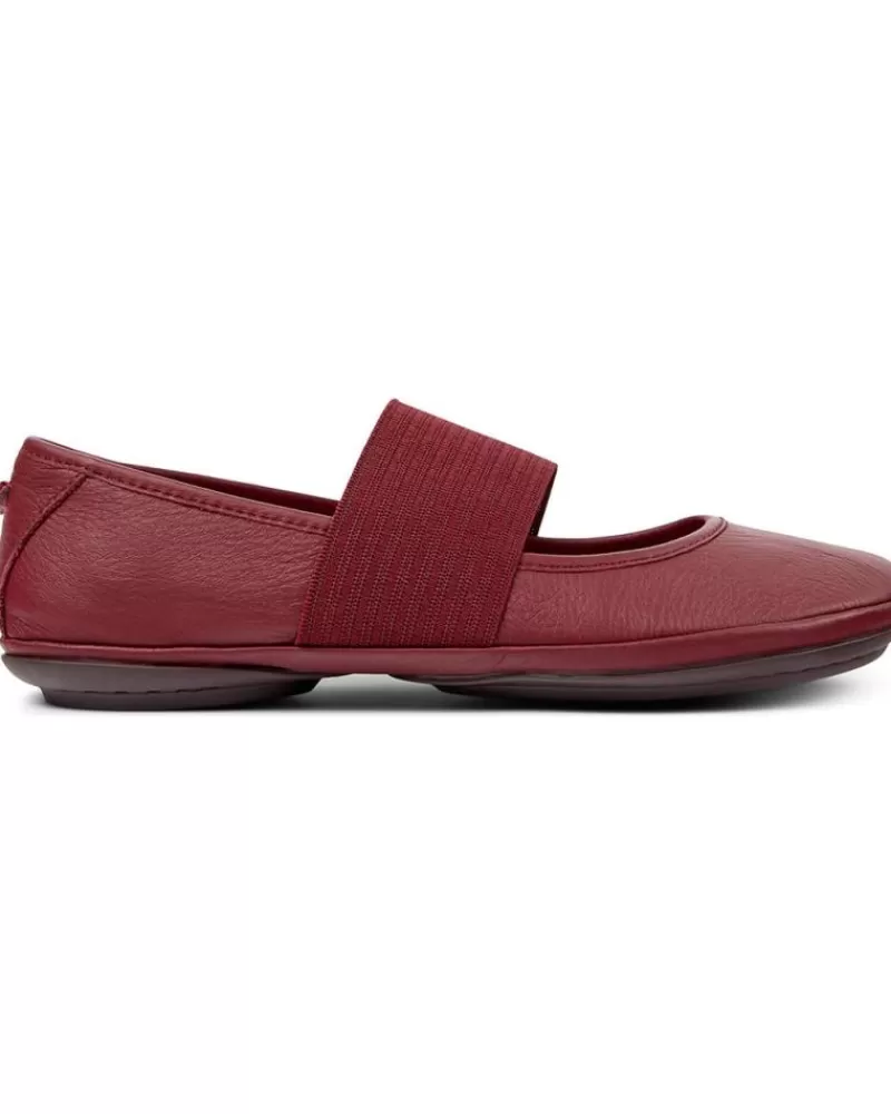 Woman CAMPER Woman Flat Shoes Bailarinas Right Nina 21595 Burdeos231