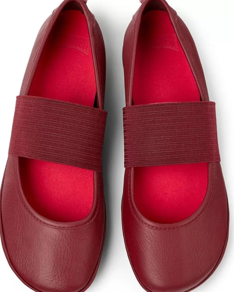 Woman CAMPER Woman Flat Shoes Bailarinas Right Nina 21595 Burdeos231