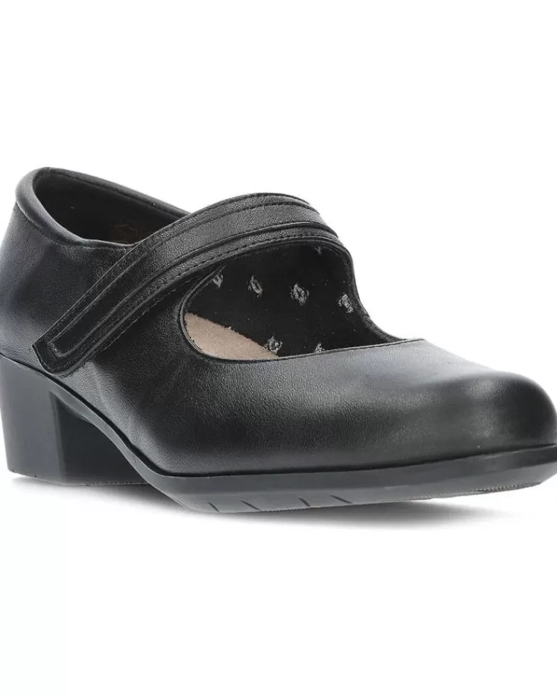 Woman COMFORT CLASS Woman Flat Shoes Zapatos M5Elsa Negro