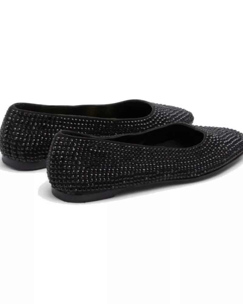 Woman CUPLE Woman Flat Shoes Bailarina 107236-987 Negro