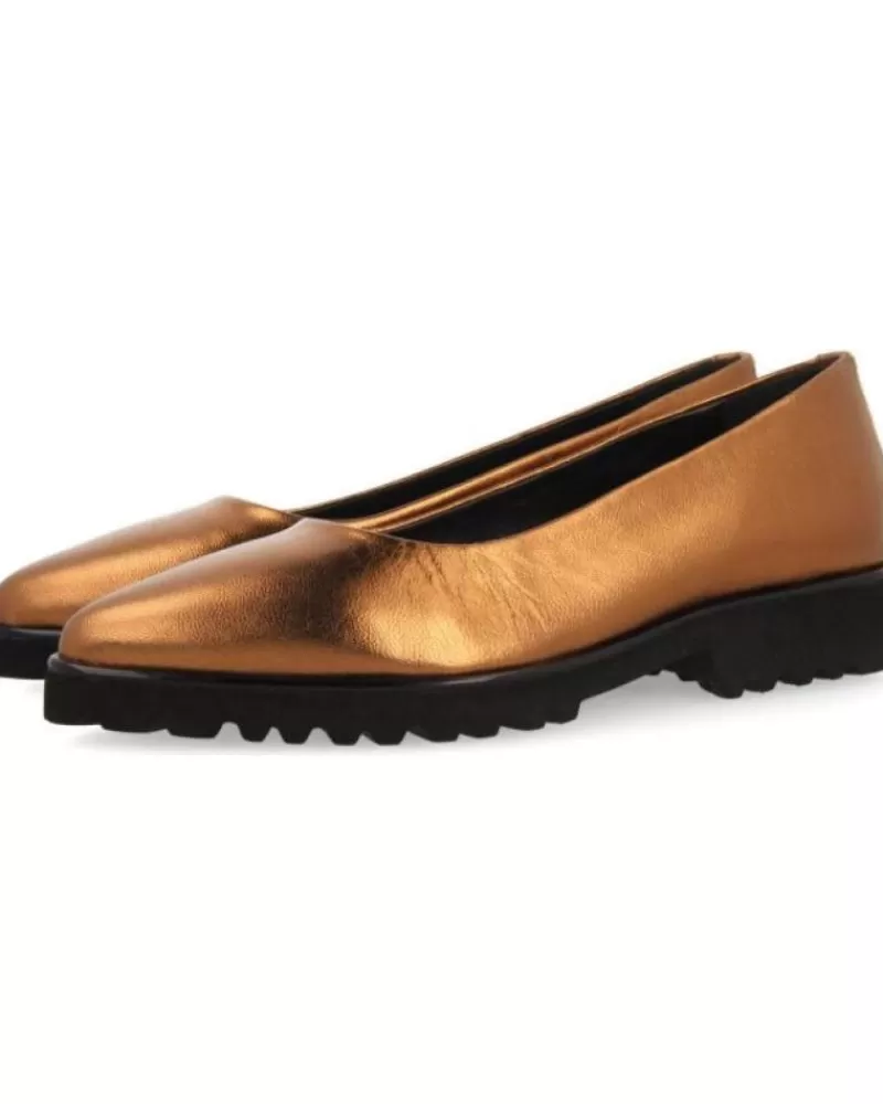 Woman GIOSEPPO Woman Flat Shoes - Bailarinas Mujer Skrova Bronce