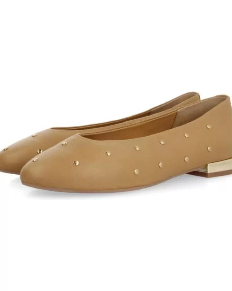 Woman GIOSEPPO Woman Flat Shoes Bailarina Cloonfad Cm Beige