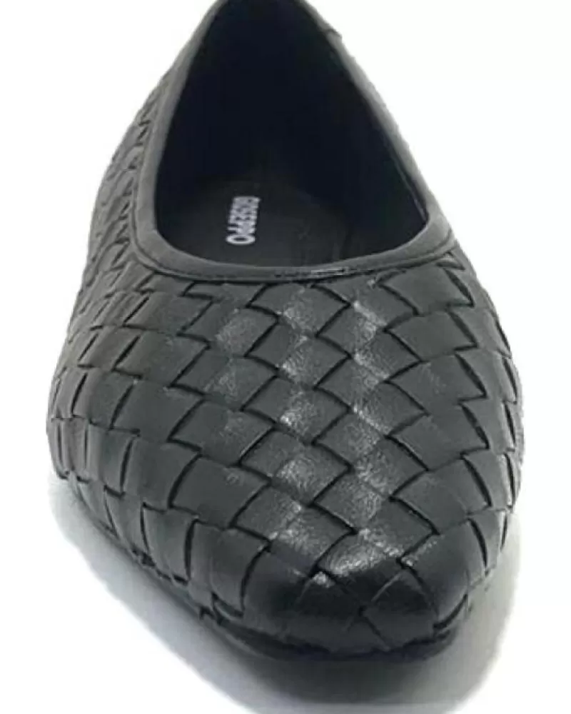 Woman GIOSEPPO Woman Flat Shoes Bognes Bailarinas Planas Para Mujer Color Ne Negro