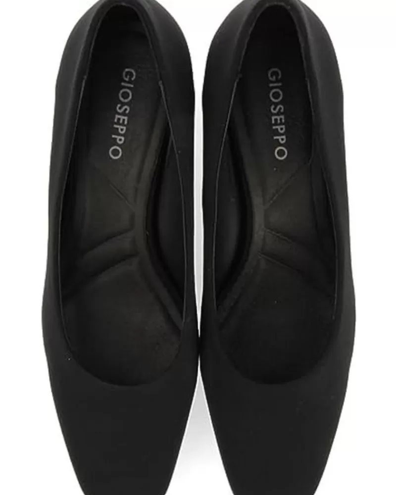 Woman GIOSEPPO Woman Flat Shoes Zapatos De Saln S Con Puntera Cuadrada Para Muj Negro