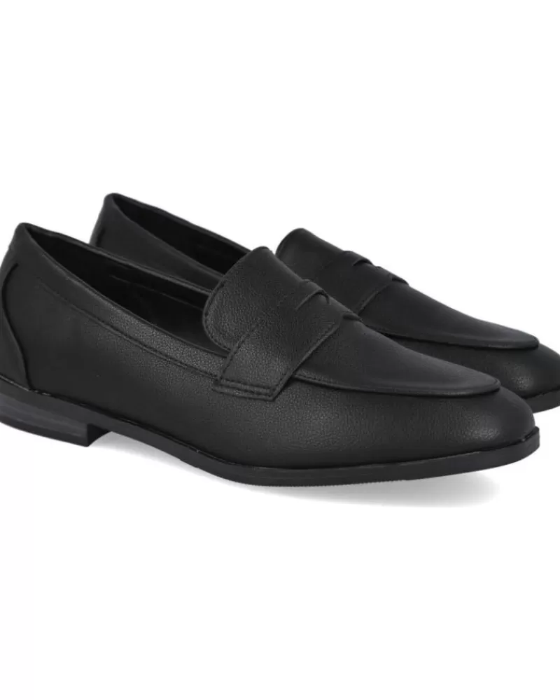 Woman L&R SHOES Woman Flat Shoes L&R Shoes Lr Shoes Bl2383-4 Mocasines Mujer Negro