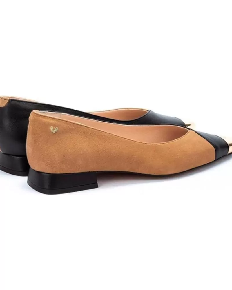 Woman MARTINELLI Woman Flat Shoes Manoletina Melanie Negro