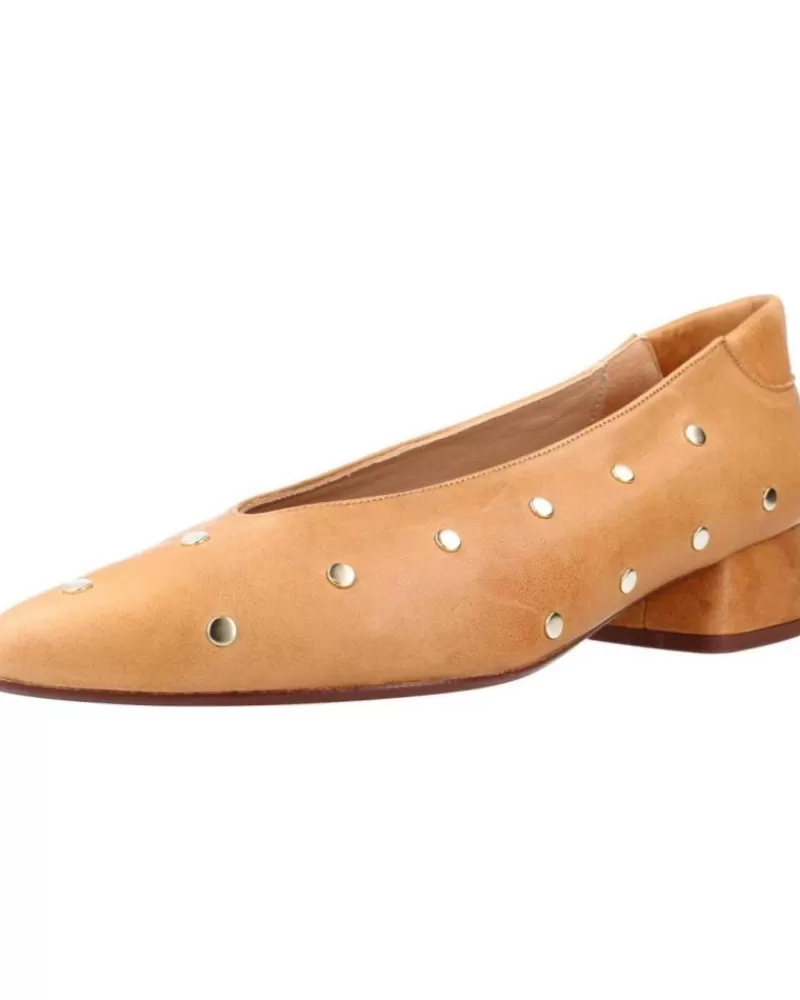 Woman MIUXA Woman Flat Shoes Pepa Marron