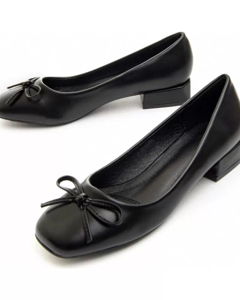 Woman MONTEVITA Woman Flat Shoes Bailara2 Black