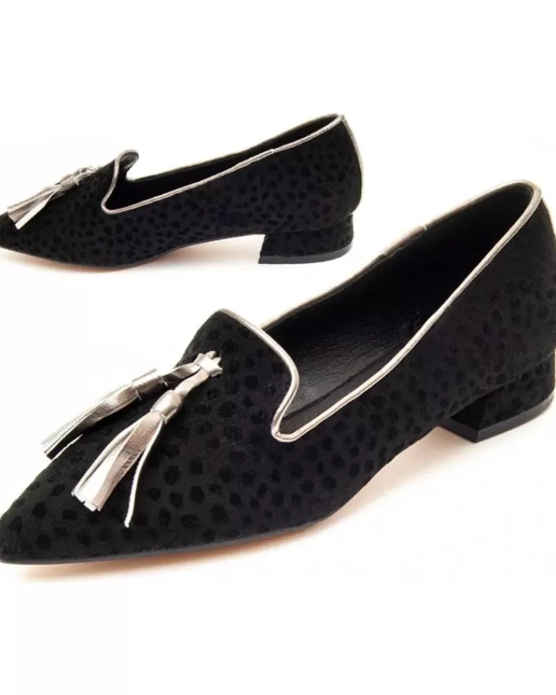 Woman MONTEVITA Woman Flat Shoes Bailarint5 Black
