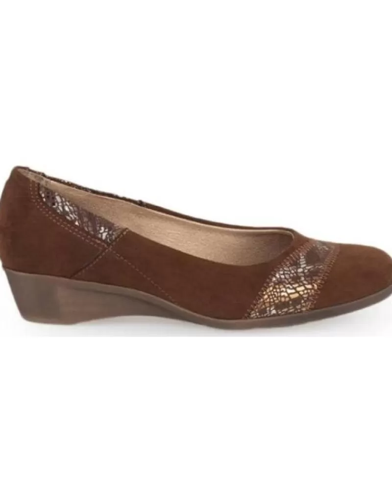 Woman OTRAS MARCAS Woman Flat Shoes 1889436 Marron Claro