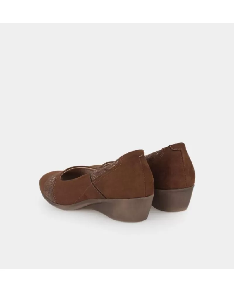 Woman OTRAS MARCAS Woman Flat Shoes 1889436 Marron Claro