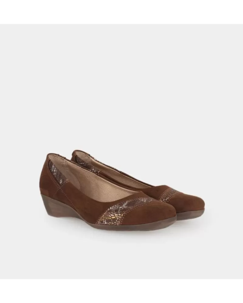Woman OTRAS MARCAS Woman Flat Shoes 1889436 Marron Claro