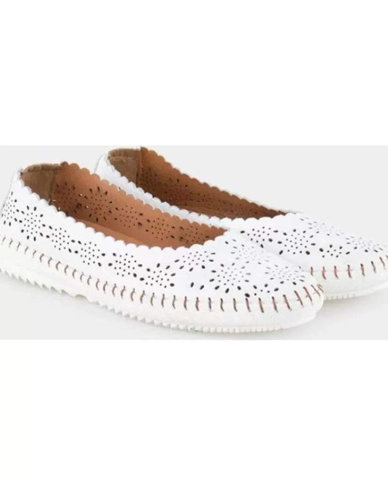 Woman OTRAS MARCAS Woman Flat Shoes 50603 Blanco