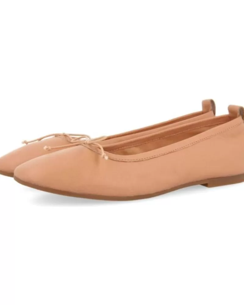 Woman OTRAS MARCAS Woman Flat Shoes Bailarina 70199 Pierbach Nude