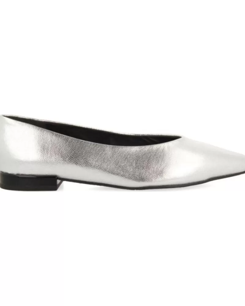 Woman OTRAS MARCAS Woman Flat Shoes Bailarina 70813 Hamre Plata