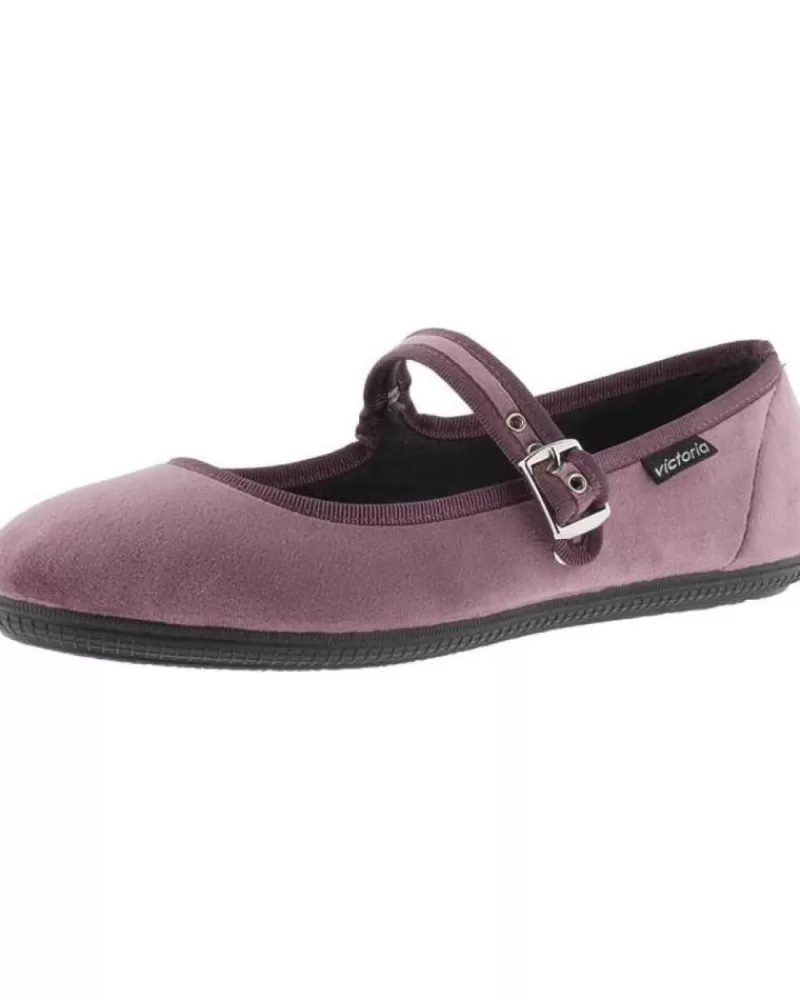 Woman VICTORIA Woman Flat Shoes Bailarinas 104913 Malva Morado