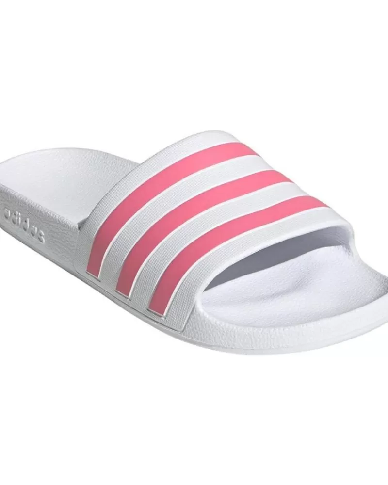 Woman ADIDAS Woman Flip Flops Chanclas Adilete Aqua Blanco Ros Multi