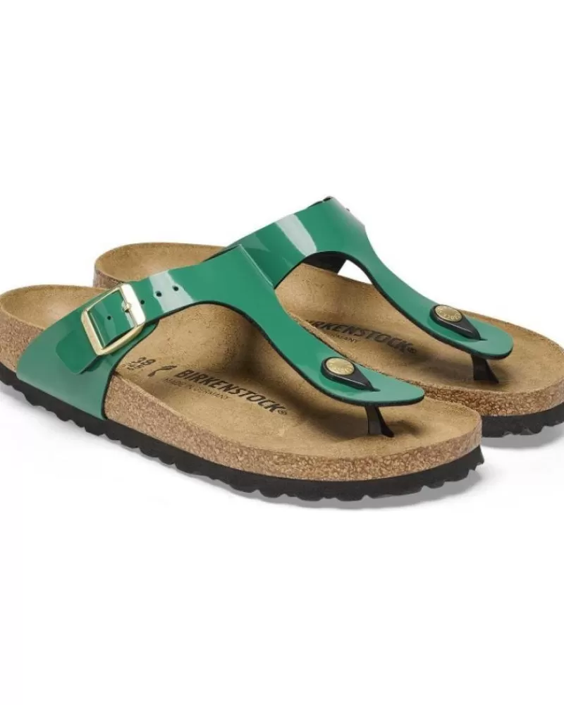 Woman BIRKENSTOCK Woman Flip Flops Sandalias Gizeh 1025378 Digital Green