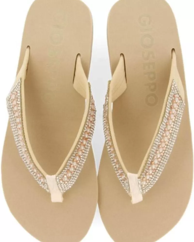 Woman GIOSEPPO Woman Flip Flops Chanclas De Eva Con Cuna Y Detalle De Tiras Con Perlas Berlo Color Unico