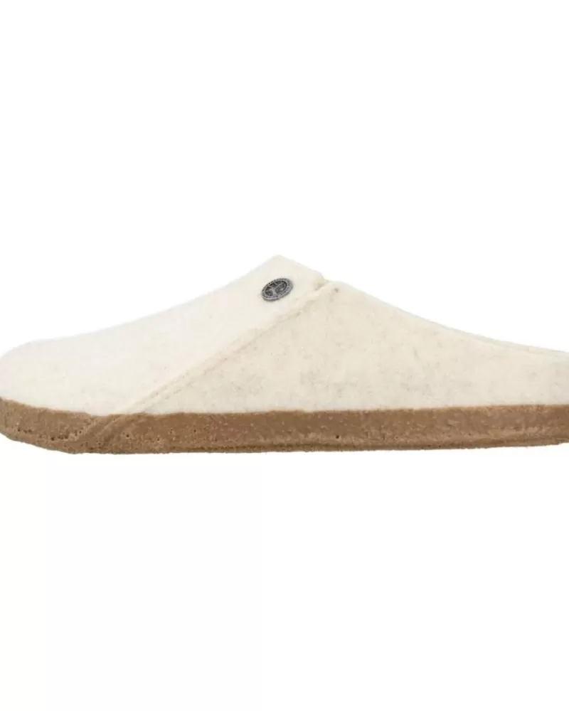 Woman BIRKENSTOCK Woman House Slipers Zermatt Blanco