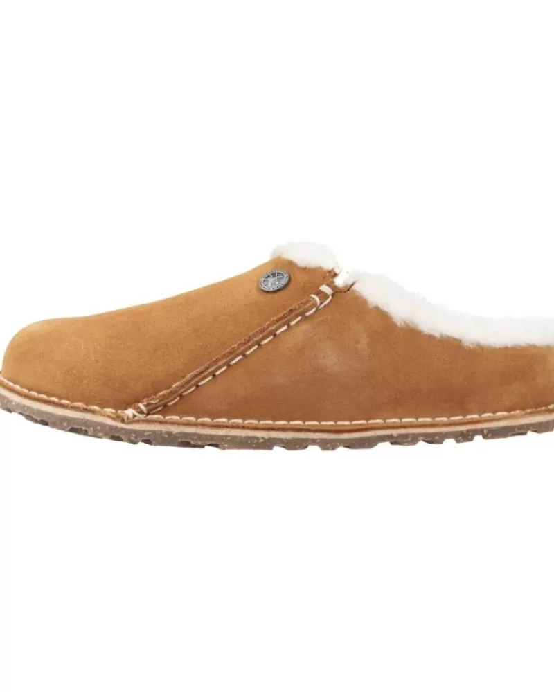 Woman BIRKENSTOCK Woman House Slipers Zermatt Premium Marron