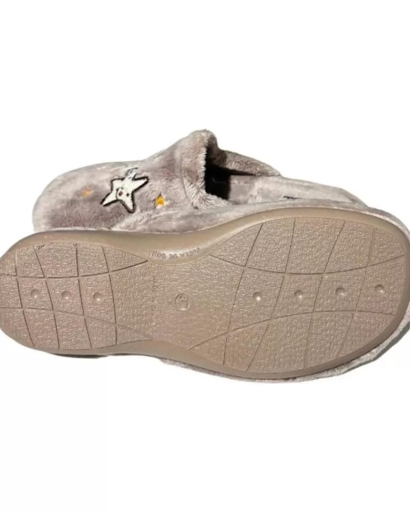 Woman CABRERA Woman House Slipers Pantufla A Tu Ladito Todo Es Mas Bonito Beige