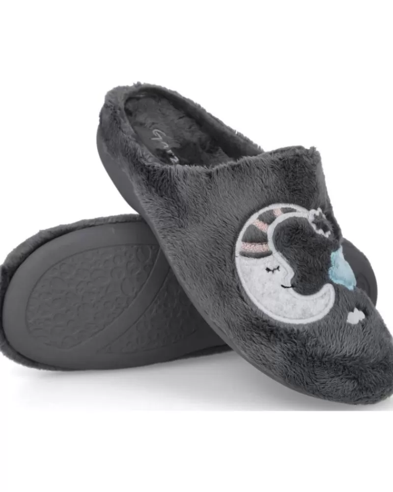 Woman GARZON Woman House Slipers 7306-275 Zapatillas De Casa Muje Gris