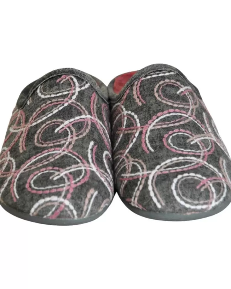 Woman GEMA COMFORT Woman House Slipers Gema Confort - Zapatillas Para El Hogar Plantillas Extraib Gris