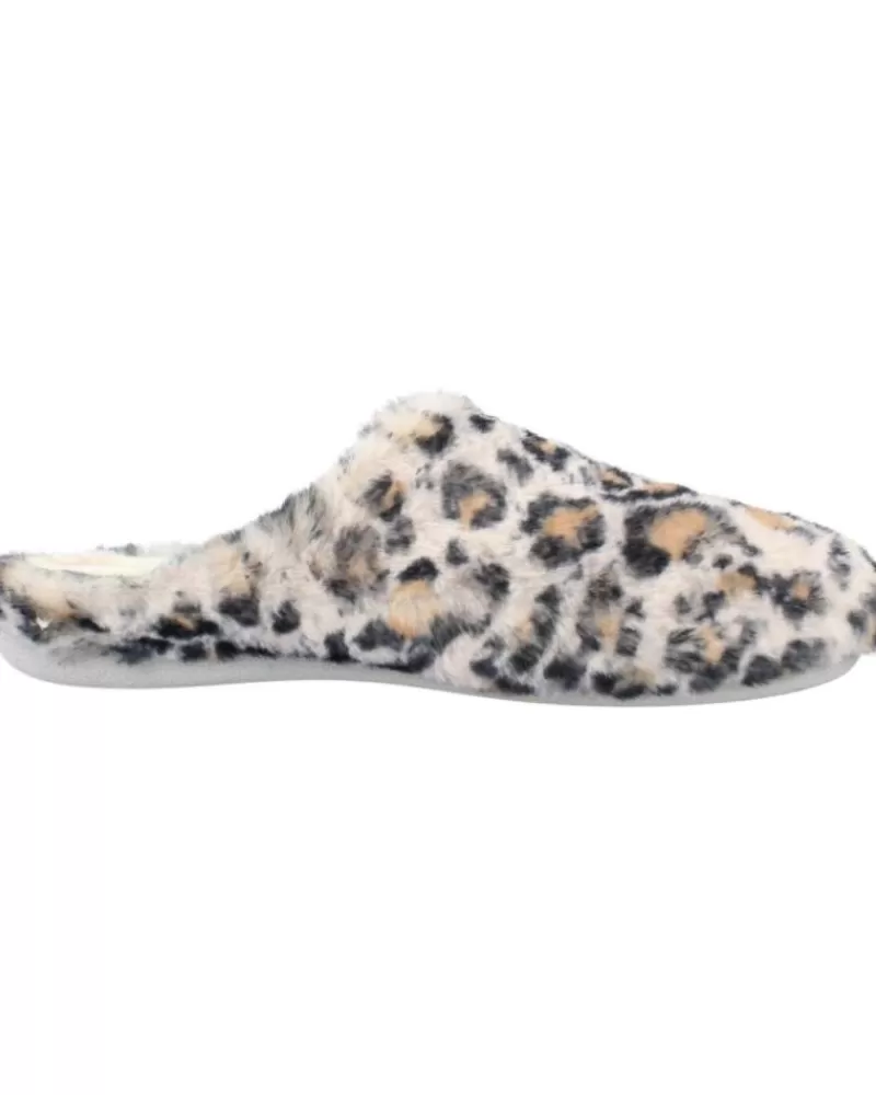 Woman HOT POTATOES Woman House Slipers Rosholt Animal Print