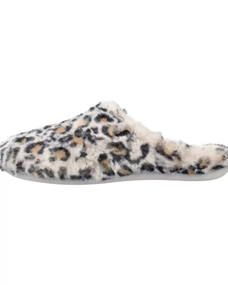 Woman HOT POTATOES Woman House Slipers Rosholt Animal Print
