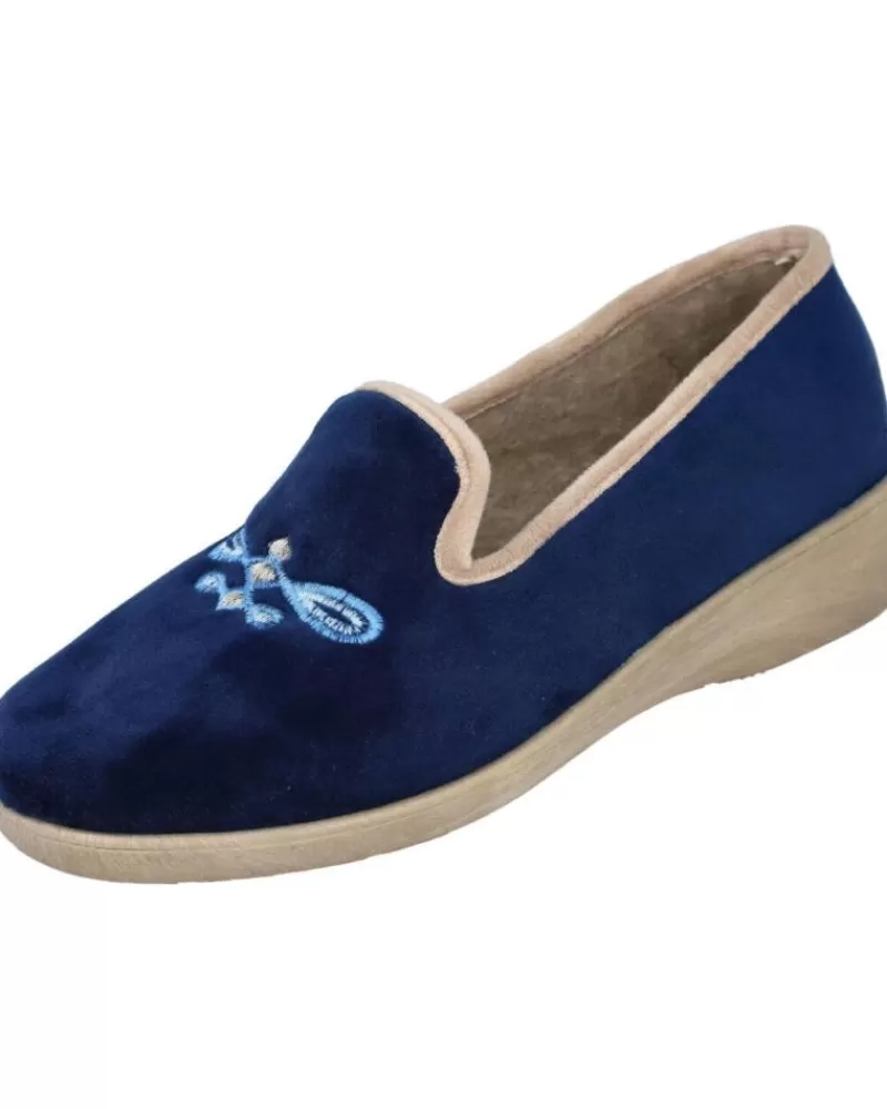 Woman L&R SHOES Woman House Slipers L&R Shoes Lr Shoes 8803428 Zapatillas De Casa Mu Azul