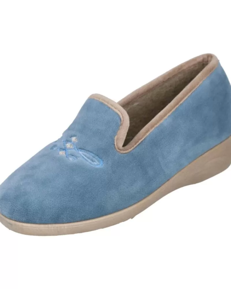 Woman L&R SHOES Woman House Slipers L&R Shoes Lr Shoes 8803428 Zapatillas De Casa Mu Azulon