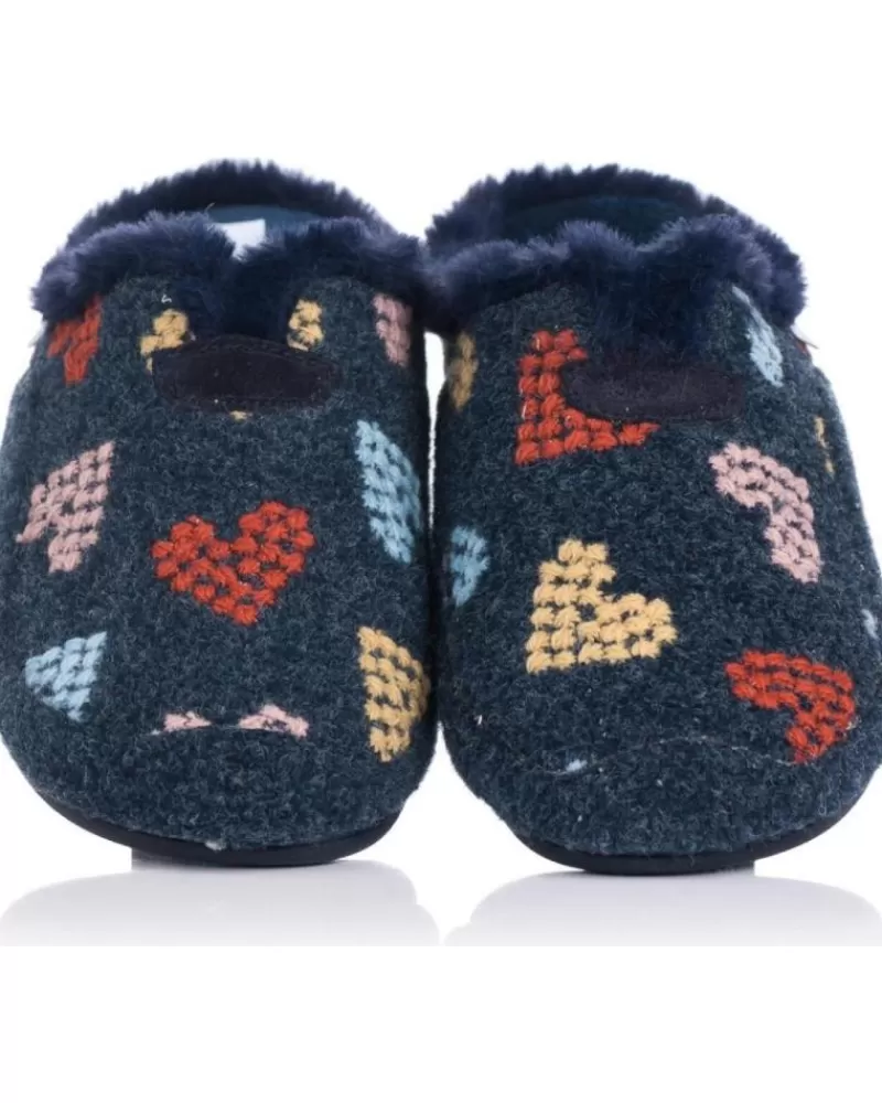 Woman MARPEN Woman House Slipers Zapatillas De Casa 204Div20 Marino Azul