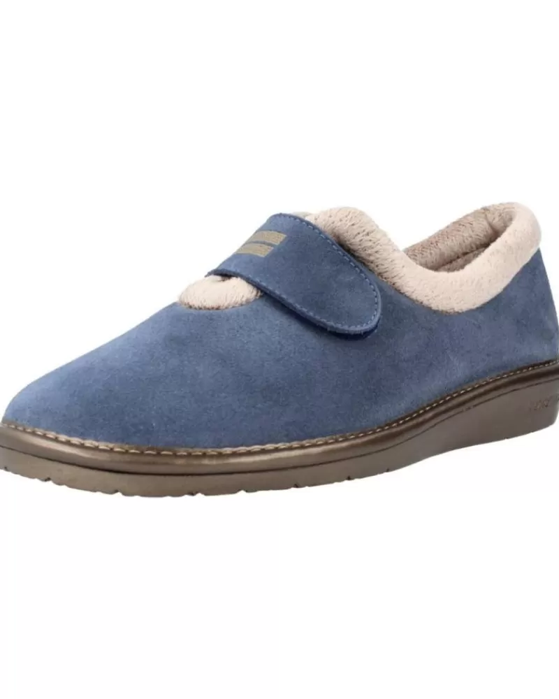 Woman NORDIKAS Woman House Slipers Top Line Azul