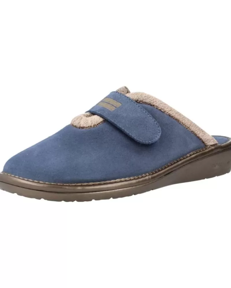 Woman NORDIKAS Woman House Slipers Top Line Azul