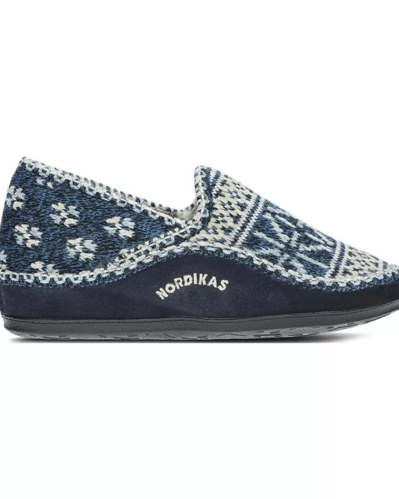Woman NORDIKAS Woman House Slipers Zapatillas Para Ir Por Casa 2002 Marino