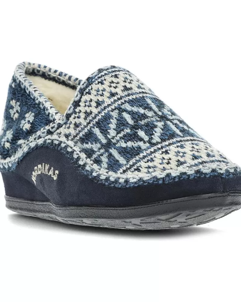 Woman NORDIKAS Woman House Slipers Zapatillas Para Ir Por Casa 2002 Marino