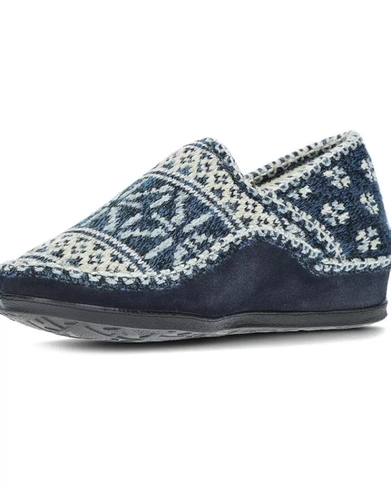 Woman NORDIKAS Woman House Slipers Zapatillas Para Ir Por Casa 2002 Marino