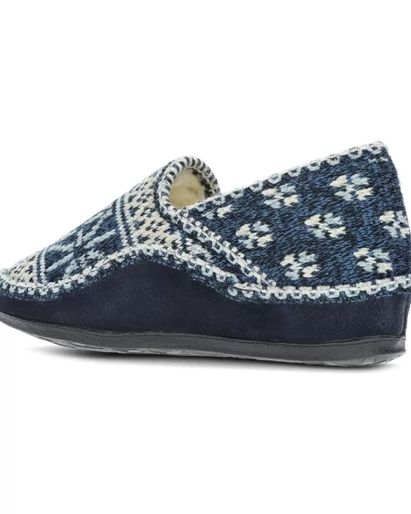 Woman NORDIKAS Woman House Slipers Zapatillas Para Ir Por Casa 2002 Marino