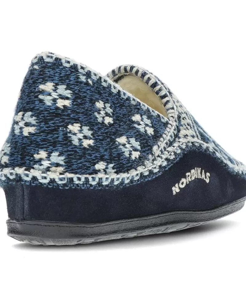Woman NORDIKAS Woman House Slipers Zapatillas Para Ir Por Casa 2002 Marino