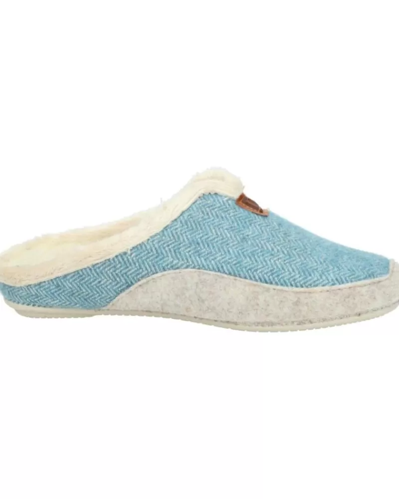 Woman NORTEÑAS Woman House Slipers Nortenas 46-192 Cielo